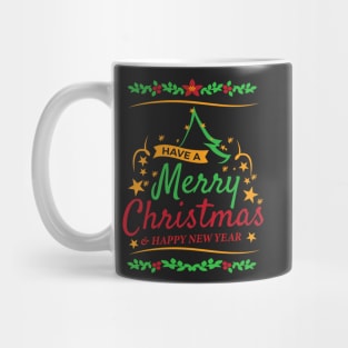 Merry Christmas and happy new year Funny T-Shirt for men and women Merry Christmas Holiday Lovers T-Shirts gift Mug